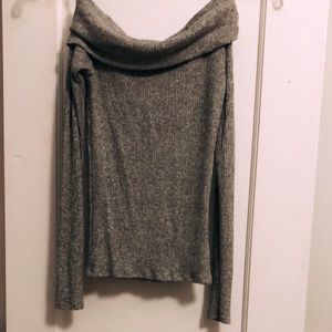 Express off the shoulder sweater